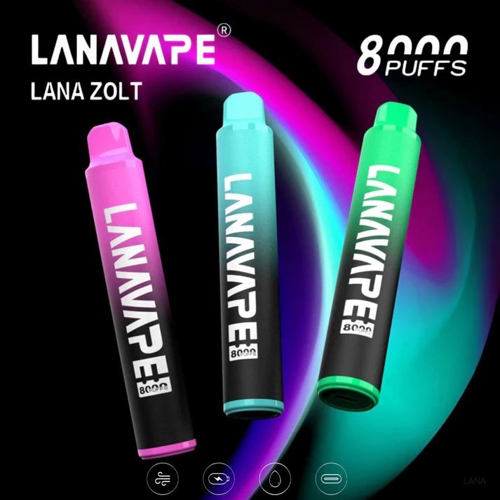 Lana拉娜電子煙Zolt 8000 Puffs一次性拋棄式【冰荔枝】:圖片 4