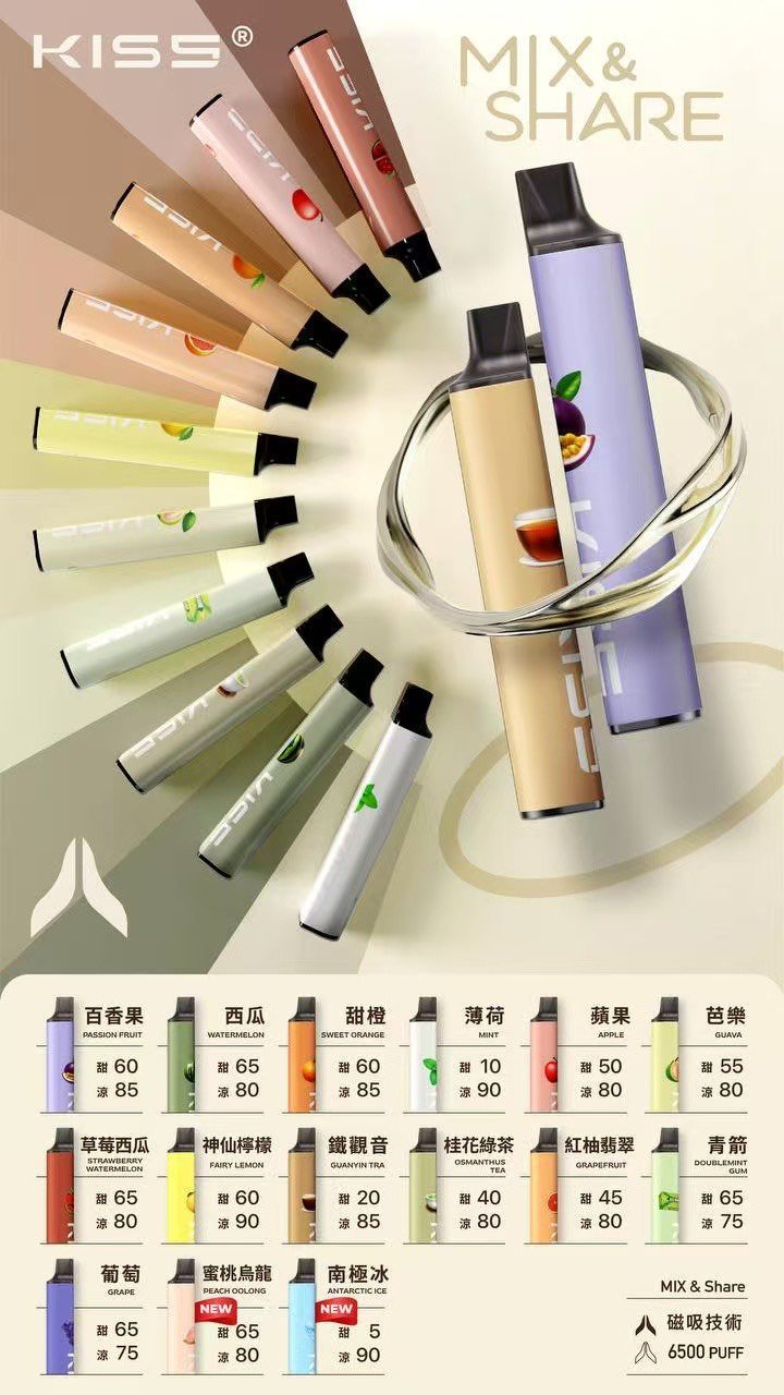 KIS5凱斯電子煙一次性/拋棄式菸桿 6500口:圖片 2