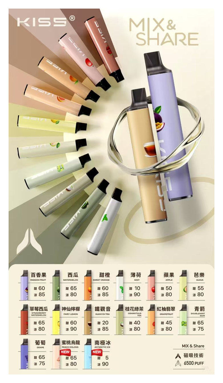 KIS5凱斯電子煙一次性/拋棄式菸桿 6500口