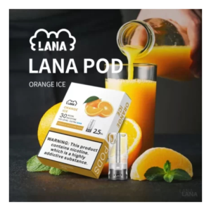 LANA拉娜發光系列通用一代煙彈 2025新款【橙汁】