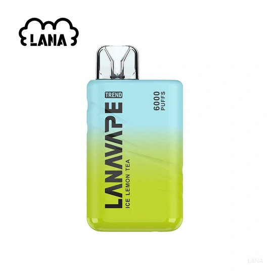 Lana拉娜電子煙拋棄式一次性6000口-可充電【檸檬茶】