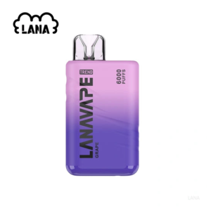 Lana拉娜電子煙拋棄式一次性6000口-可充電【葡萄】